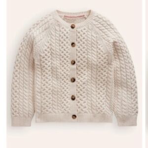 Mini Boden Cable Cardigan EUC 4/5